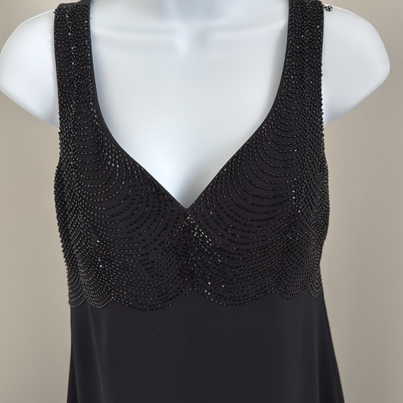 Worn once 2 piece beaded gown & jacket - Picture 3 of 13